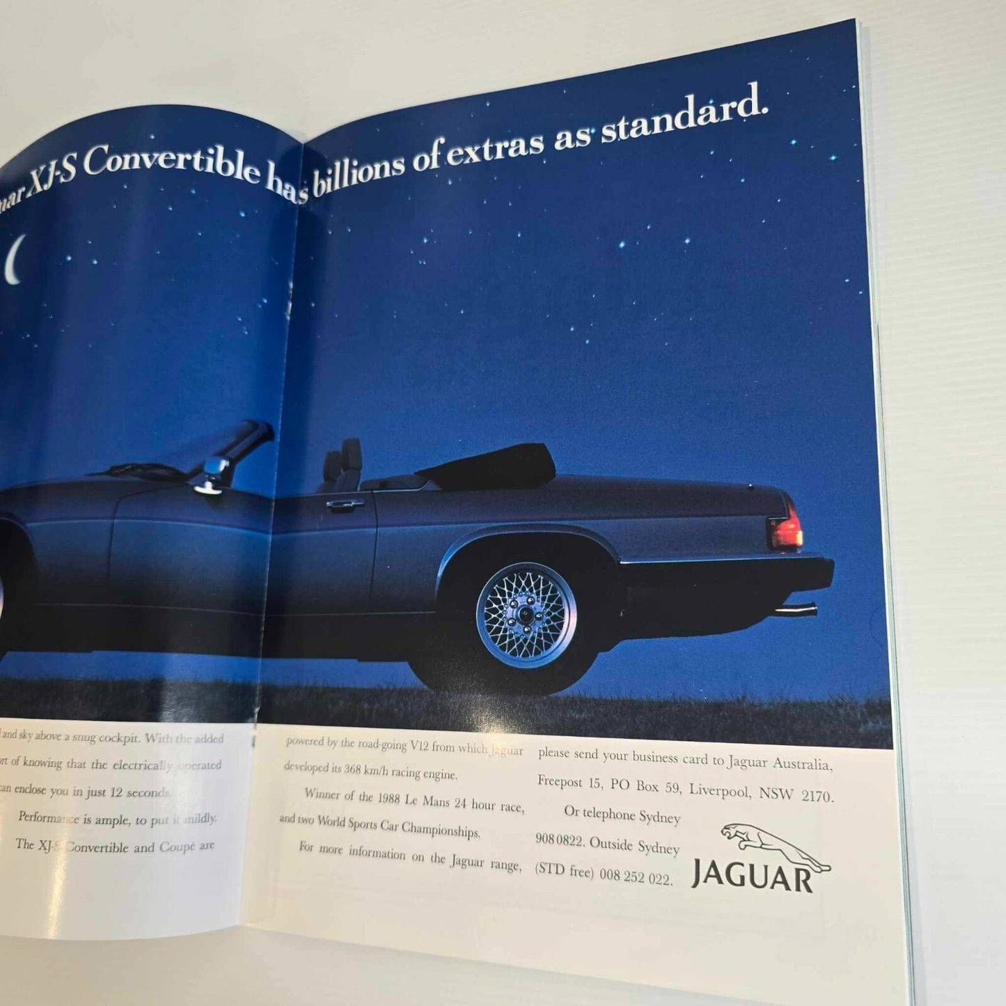 Alona.com.au Australian Jaguar Magazine Issue Oct Nov 1990 No 35 Drivers Car Club V12 XJR-15