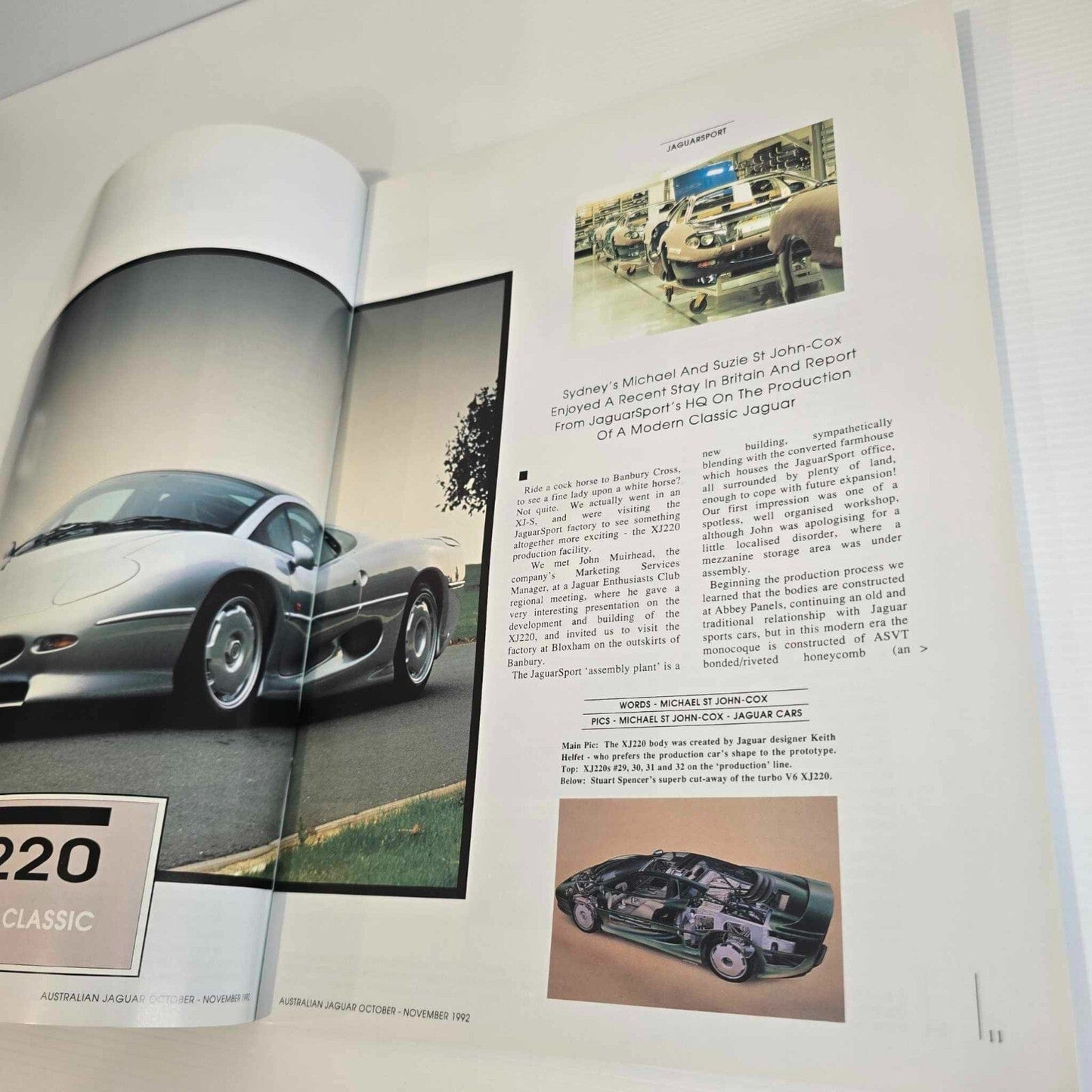 Alona.com.au Australian Jaguar Magazine Issue Oct Nov 1992 No 47 Drivers Car Club XJ6 Sport