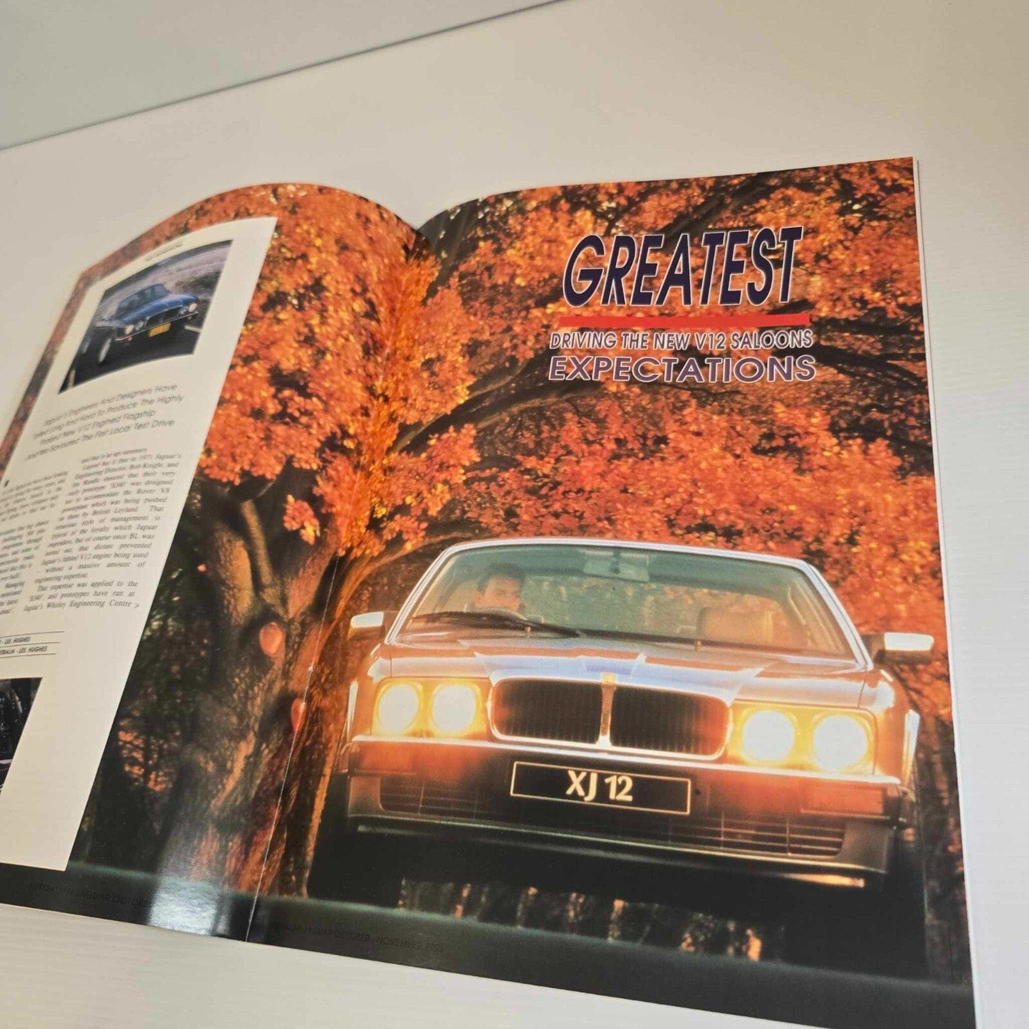 Alona.com.au Australian Jaguar Magazine Issue Oct Nov 1993 No 53 Drivers Car Club XJ 12 V12
