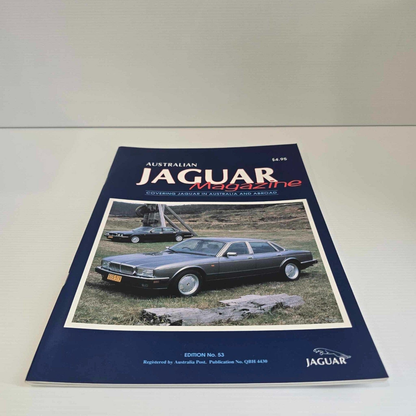 Alona.com.au Australian Jaguar Magazine Issue Oct Nov 1993 No 53 Drivers Car Club XJ 12 V12