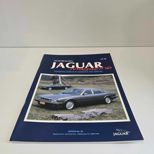 Alona.com.au Australian Jaguar Magazine Issue Oct Nov 1993 No 53 Drivers Car Club XJ 12 V12