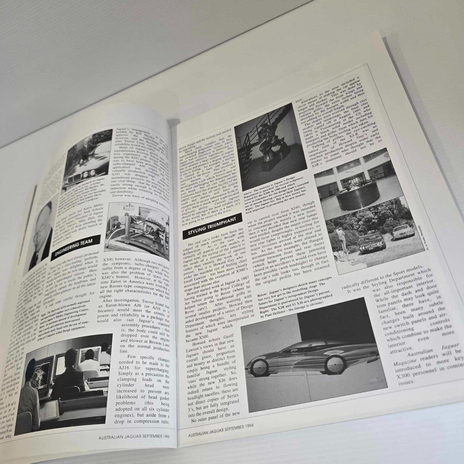 Alona.com.au Australian Jaguar Magazine Issue September 1994 No 58 Drivers Car Club XJ Series