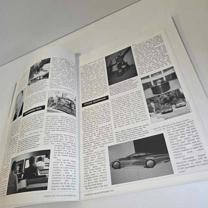 Alona.com.au Australian Jaguar Magazine Issue September 1994 No 58 Drivers Car Club XJ Series