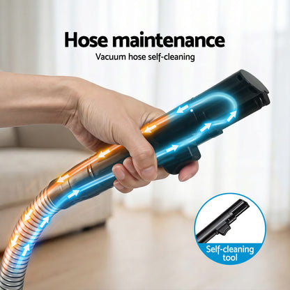Alona.com.au Auto Accessories > Auto Accessories Others > Automotive Cleaning Devanti Carpet Washer Vacuum Cleaner 600W 13kpa Hose Self-Cleaning Function