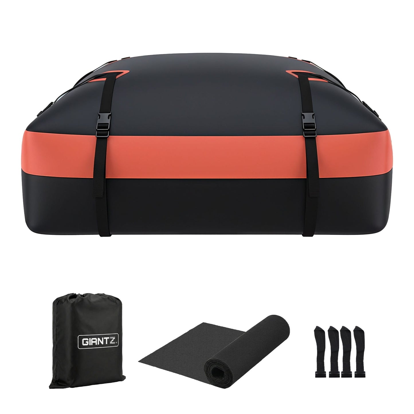 Alona.com.au Auto Accessories > Auto Accessories Others > Cross Bar Giantz Rooftop Cargo Bag Waterproof Car Luggage Carrier 15 Cubic Ft Universal