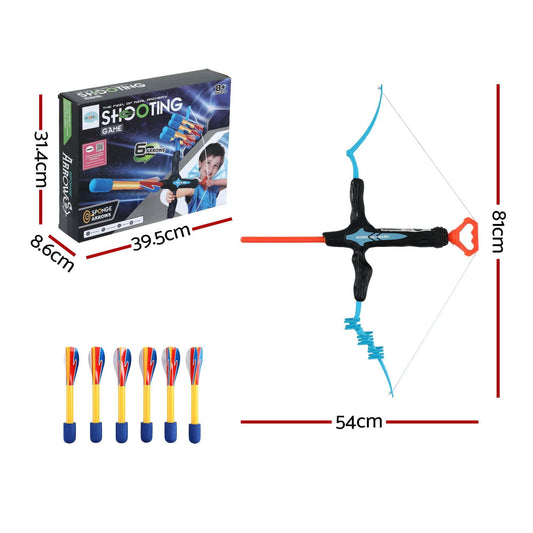 Alona.com.au Baby & Kids > Baby & Kid's Toys > Activity Toys Keezi Kids Bow and Arrow Set Outdoor Sport Game Archery Toys 6 Arrows Children Gifts