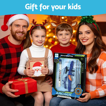 Alona.com.au Baby & Kids > Baby & Kid's Toys > Activity Toys Keezi Kids Bow and Arrow Set Toy Archery Standing Target Suction Cup Arrows Goggles