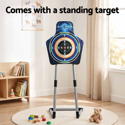 Alona.com.au Baby & Kids > Baby & Kid's Toys > Activity Toys Keezi Kids Bow and Arrow Set Toy Archery Standing Target Suction Cup Arrows