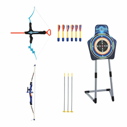 Alona.com.au Baby & Kids > Baby & Kid's Toys > Activity Toys Keezi Kids Bow and Arrow Set Toy Archery Standing Target Suction Cup Arrows