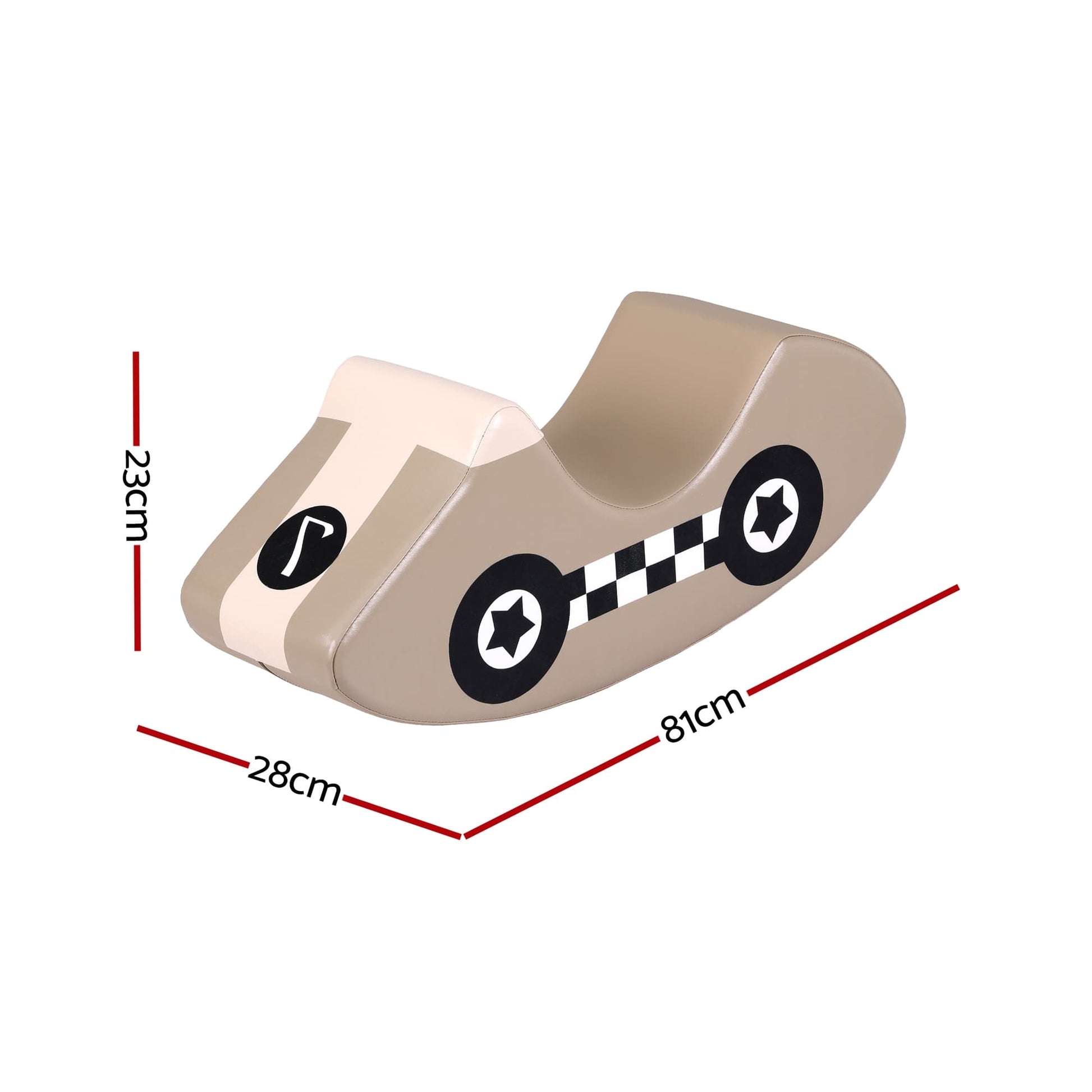 Alona.com.au Baby & Kids > Baby & Kid's Toys > Activity Toys Keezi Kids Climbing Blocks Foam Toddler Playset Soft Indoor Indoor Climbing Toy Rocker Khaki