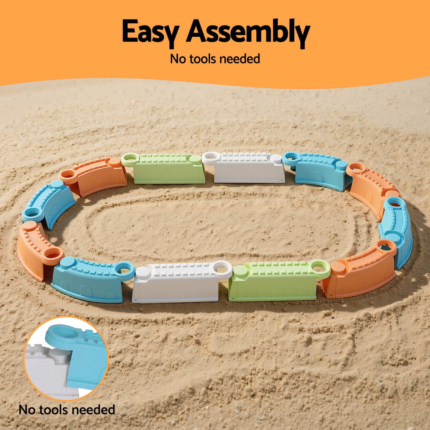Alona.com.au Baby & Kids > Baby & Kid's Toys > Activity Toys Keezi Kids Sandpit Set Beach Toys Sand Box Outdoor Backyard Play Area