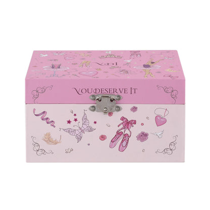 Alona.com.au Baby & Kids > Kid's Furniture > Toy Boxes Keezi Kids Jewellery Box Organiser for Girls Kids Music Box Princess Pink