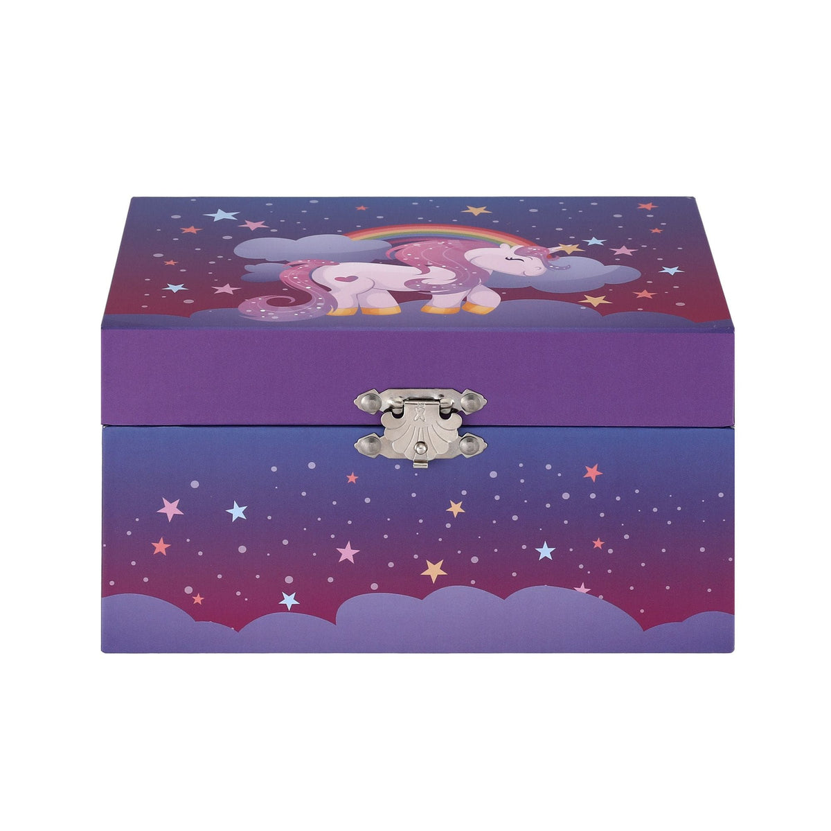 Alona.com.au Baby & Kids > Kid's Furniture > Toy Boxes Keezi Kids Jewellery Box Organiser for Girls Kids Music Box Unicorn Purple