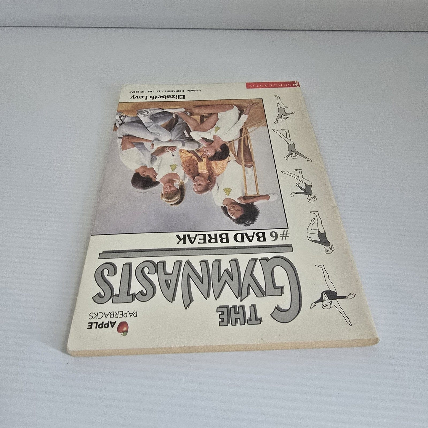 Alona.com.au BAD BREAK by Elizabeth Levy #6 THE GYMNASTS Paperback Book 1989