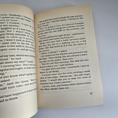 Alona.com.au BAD BREAK by Elizabeth Levy #6 THE GYMNASTS Paperback Book 1989
