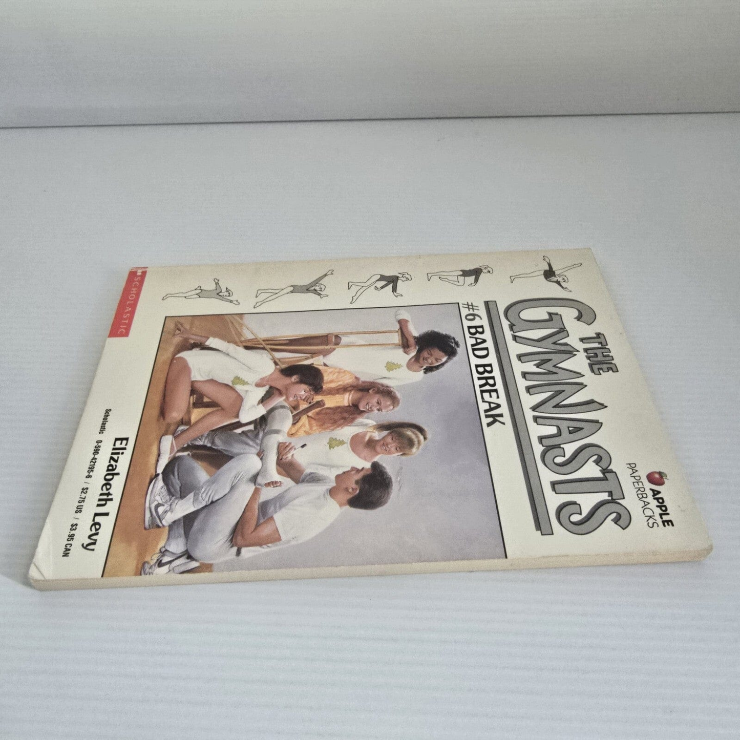 Alona.com.au BAD BREAK by Elizabeth Levy #6 THE GYMNASTS Paperback Book 1989