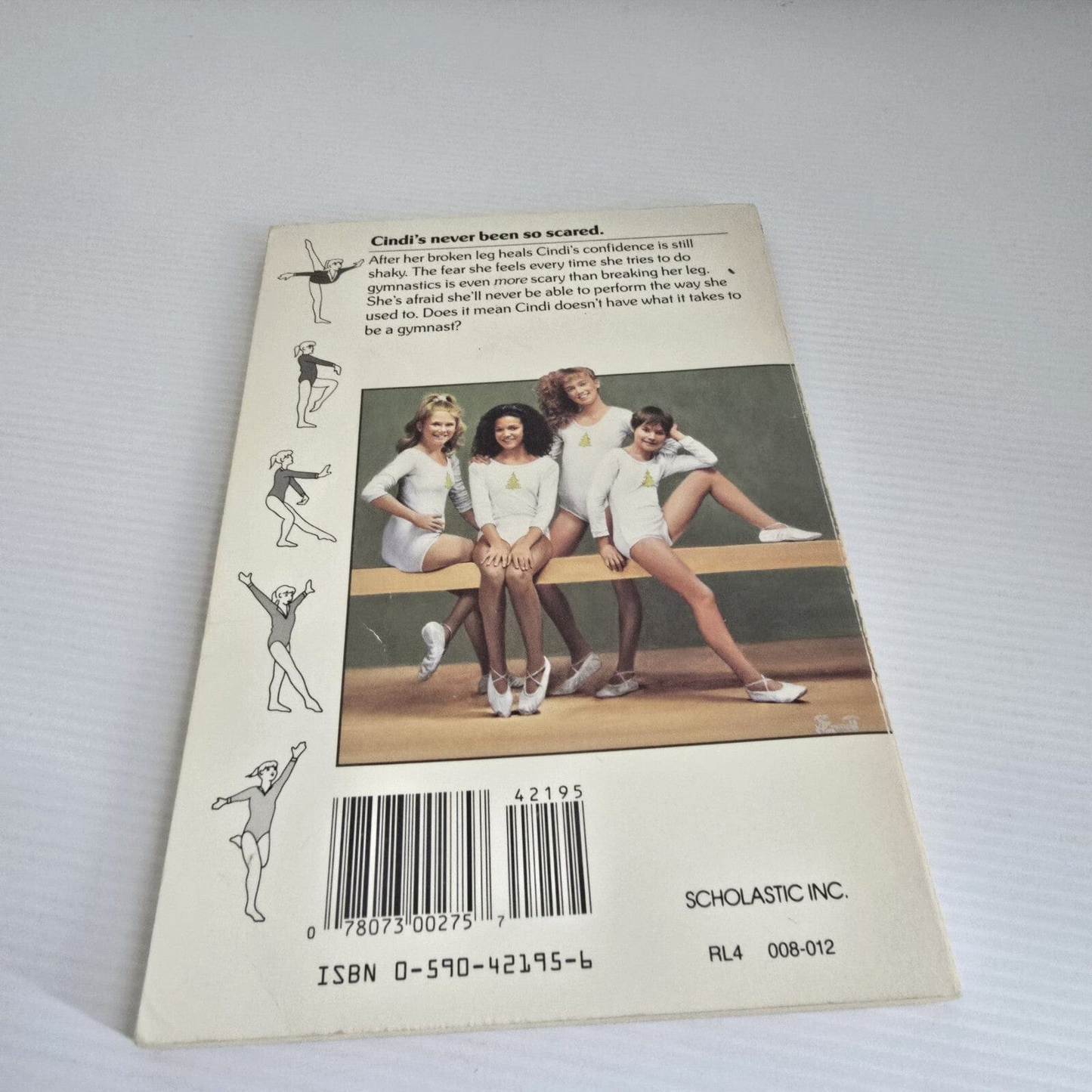 Alona.com.au BAD BREAK by Elizabeth Levy #6 THE GYMNASTS Paperback Book 1989