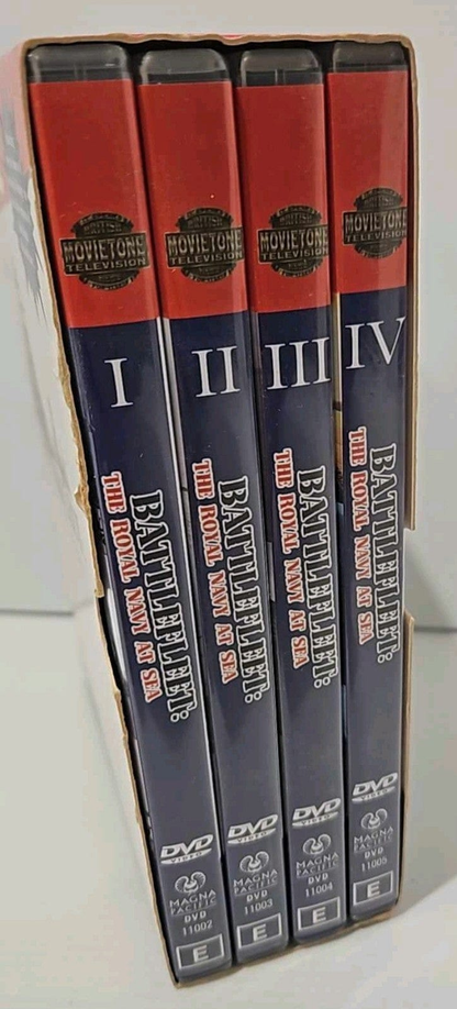 Alona.com.au Battle fleet The Royal Navy at Sea DVD Box Set New
