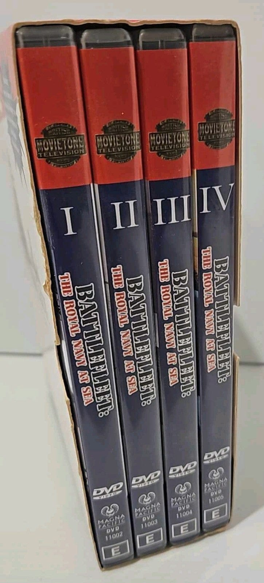 Alona.com.au Battle fleet The Royal Navy at Sea DVD Box Set New