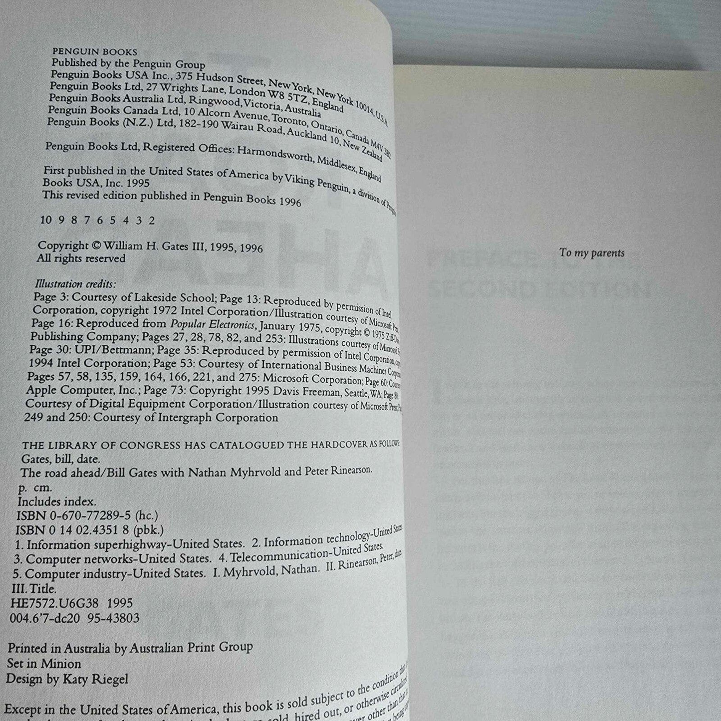 Alona.com.au Bill Gates The Road Ahead: Completely Revised and Up-to-date