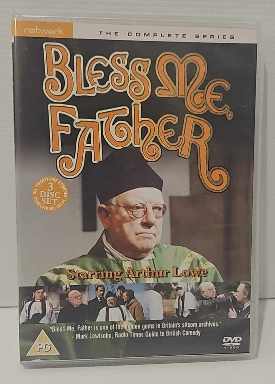 Alona.com.au BLESS ME, FATHER DVD CULT ITV SERIES BRITISH COMEDY 1978 ITV TV SHOW ARTHUR LOWE