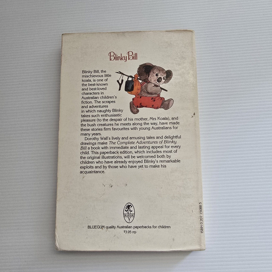 Alona.com.au Blinky Bill by Dorothy Wall, Paperback 1985