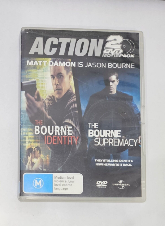 Alona.com.au Bourne Identity, The Bourne Supremacy, The  (DVD, 2002) Action Movie Film