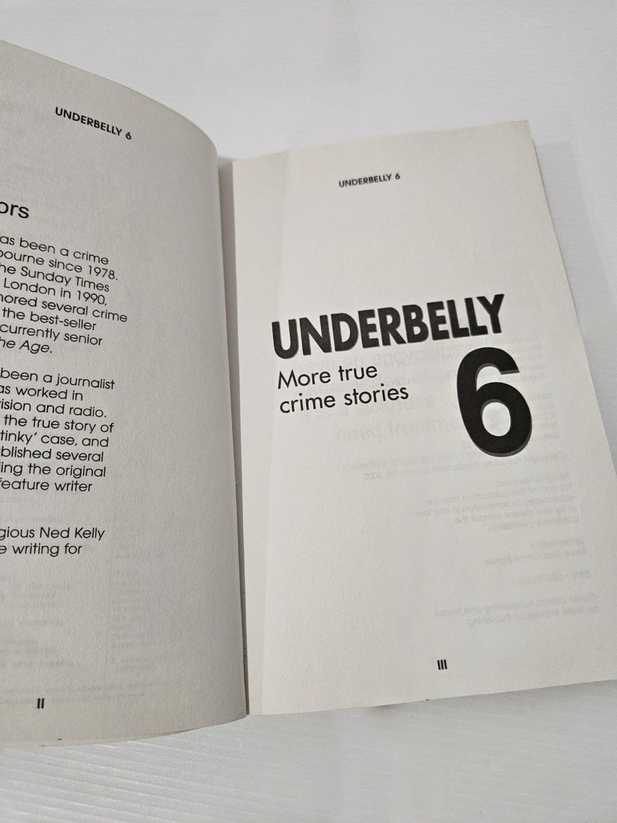 Alona.com.au Bundle Of 4 Underbelly 5 &6 , Gangland War, Tale Of Two Cities & True Crimes