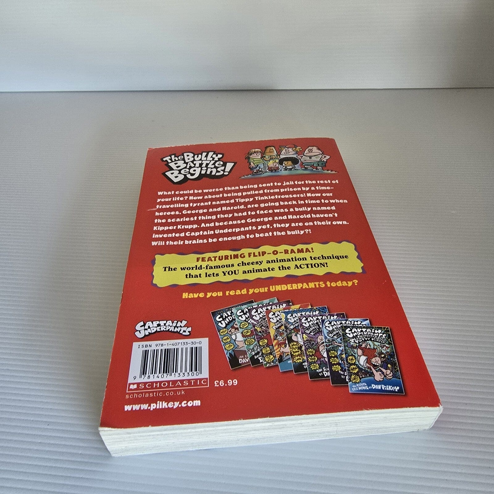 Alona.com.au Captain Underpants and the Terrifying Return of Tippy Tinkletrousers Paperback