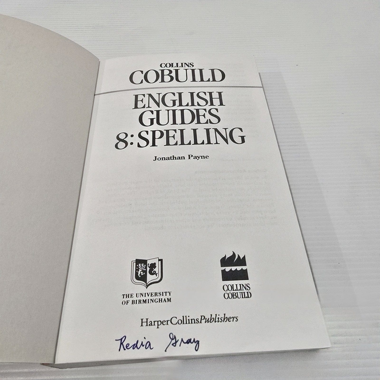 Alona.com.au Collins Cobuild English Guides 8:Spelling (Helping Learners with Real English)