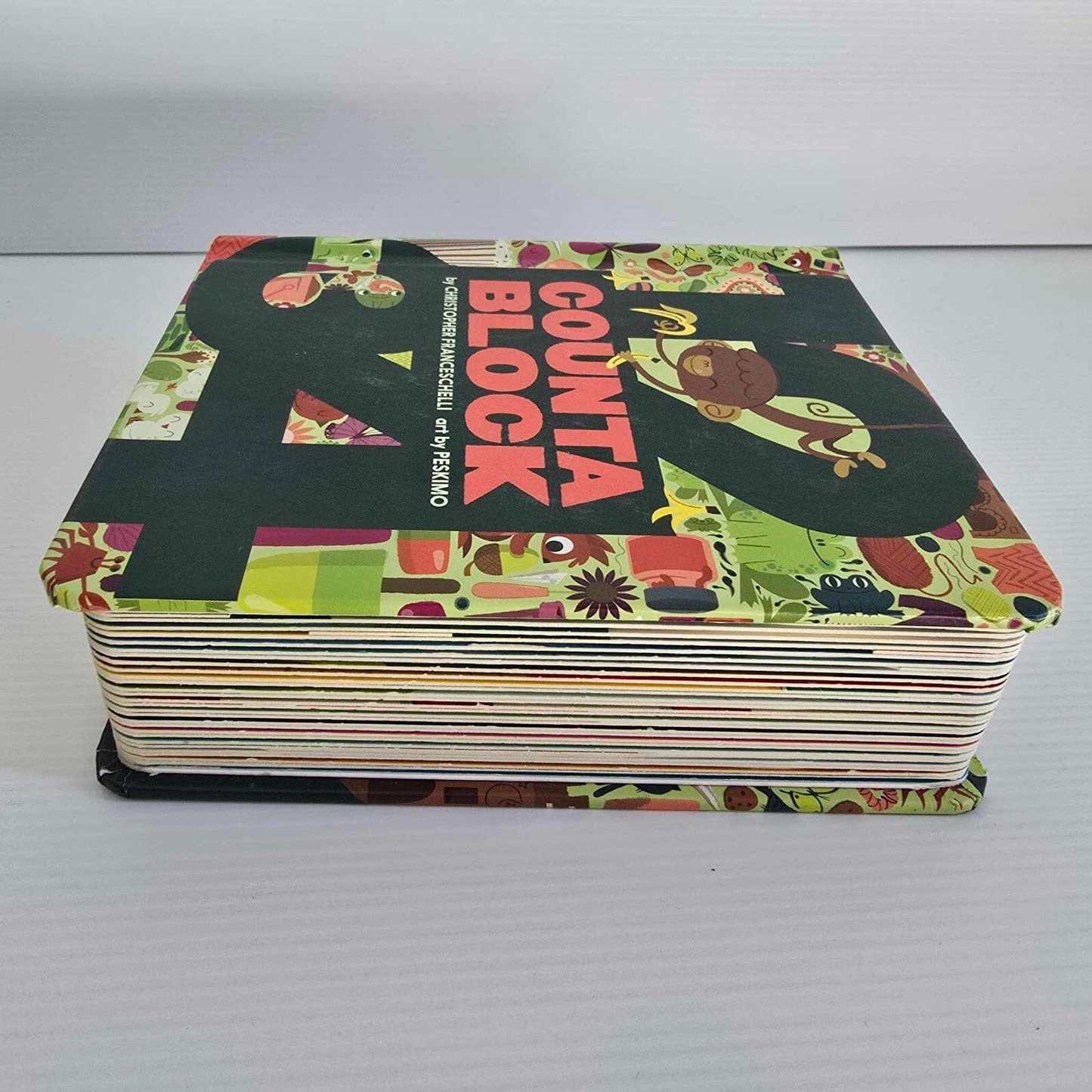 Alona.com.au Counta Block Boardbook by Christopher Franceschelli Art by PESKIMO 2014