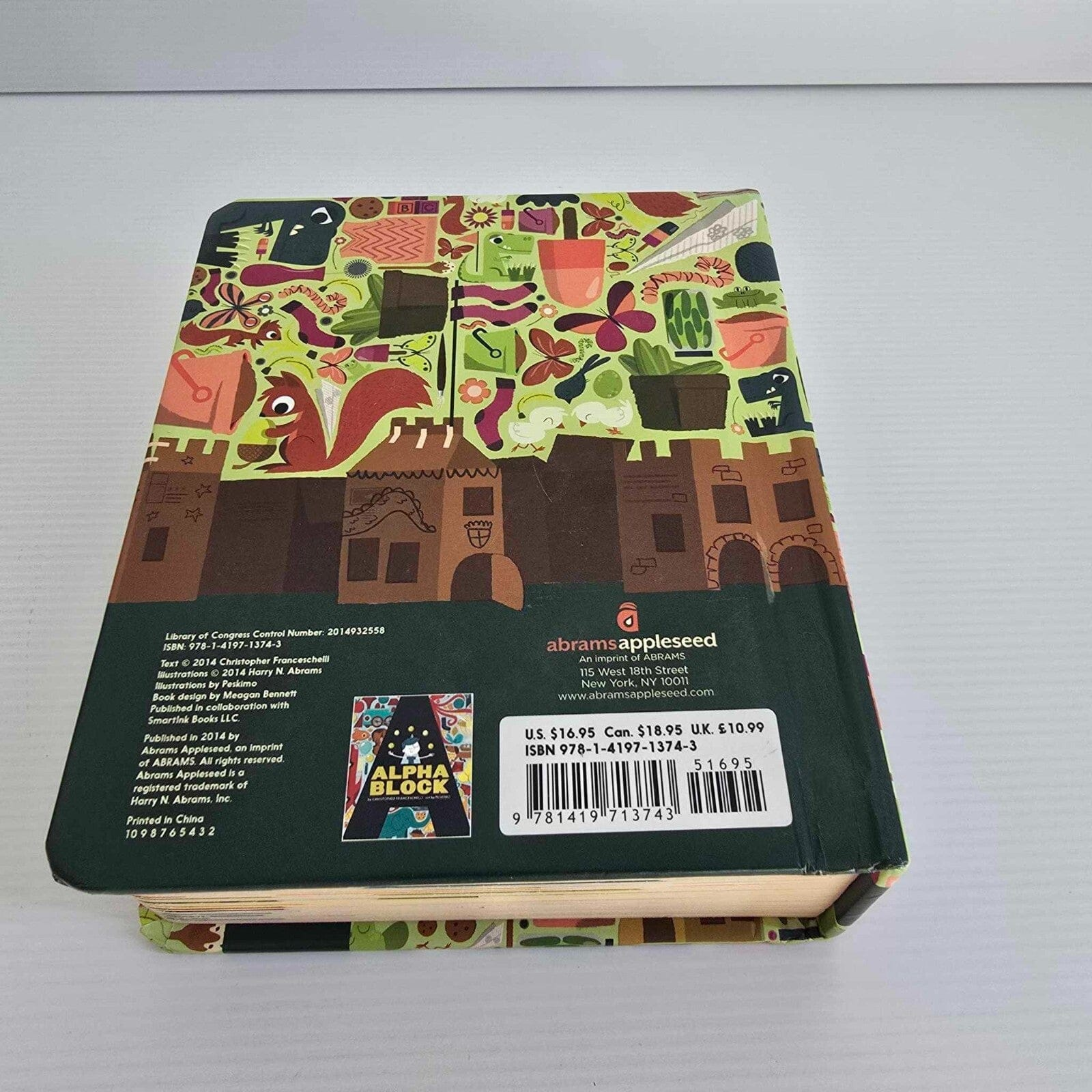 Alona.com.au Counta Block Boardbook by Christopher Franceschelli Art by PESKIMO 2014