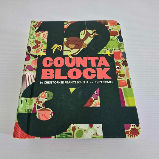 Alona.com.au Counta Block Boardbook by Christopher Franceschelli Art by PESKIMO 2014