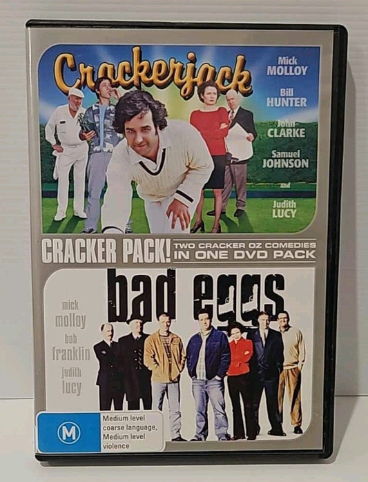Alona.com.au Cracker Pack - Crackerjack / Bad Eggs (DVD, 2002) - Region 4