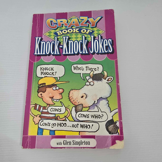 Alona.com.au Crazy Book of Knock-knock Jokes with Glen SIngleton, Paperback 2003