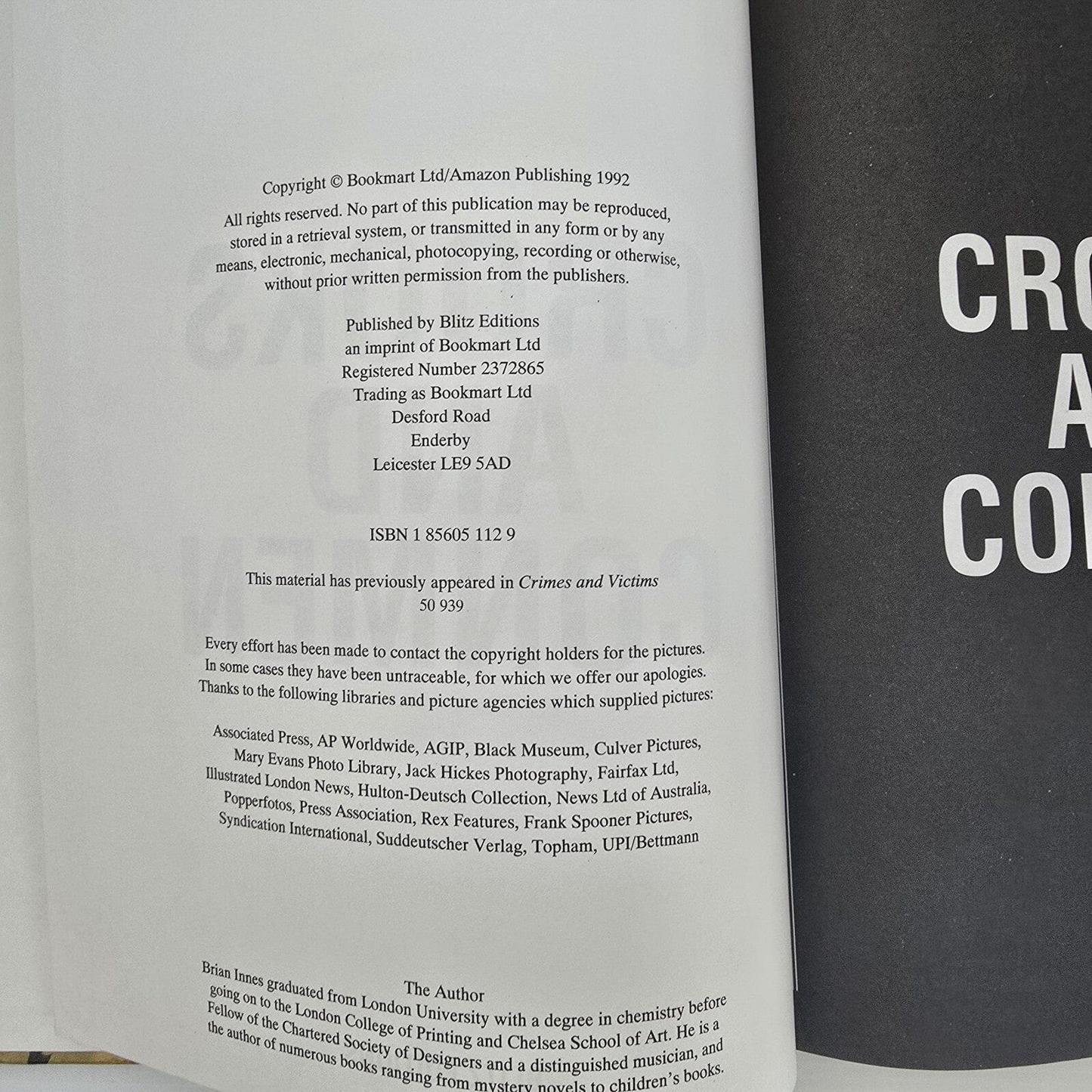 Alona.com.au Crooks And Conmen By Brian Innes - 1992