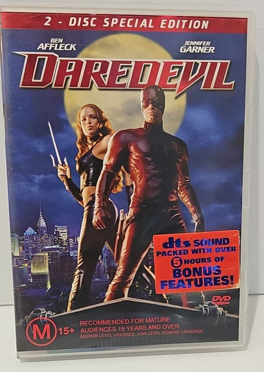 Alona.com.au Daredevil (DVD, 2002) Ben Affleck, Jennifer Garner - Action Crime Movie Film