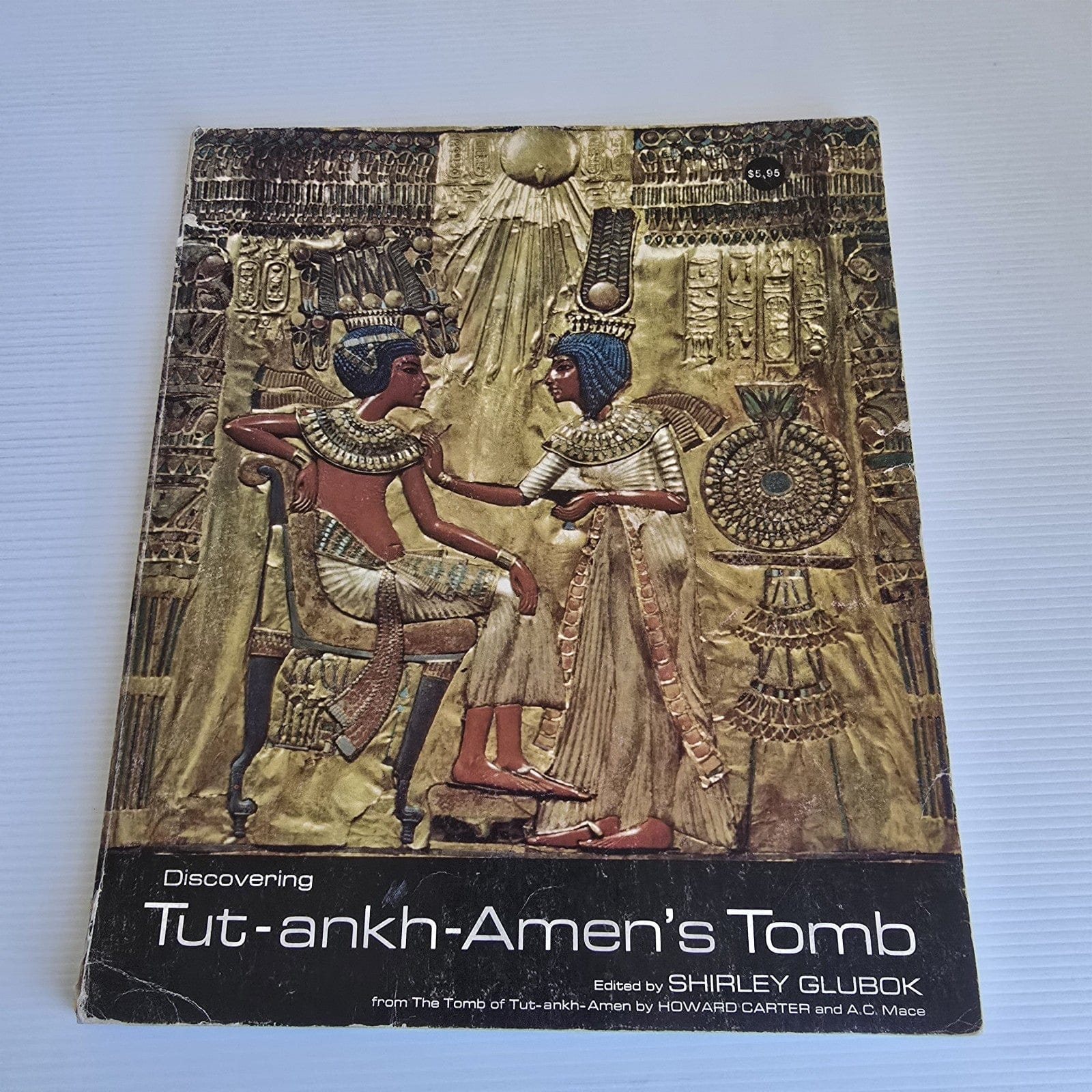 Alona.com.au Discovering Tut-ankh-Amen's Tomb By Shirley Glubok (Paperback 1968)
