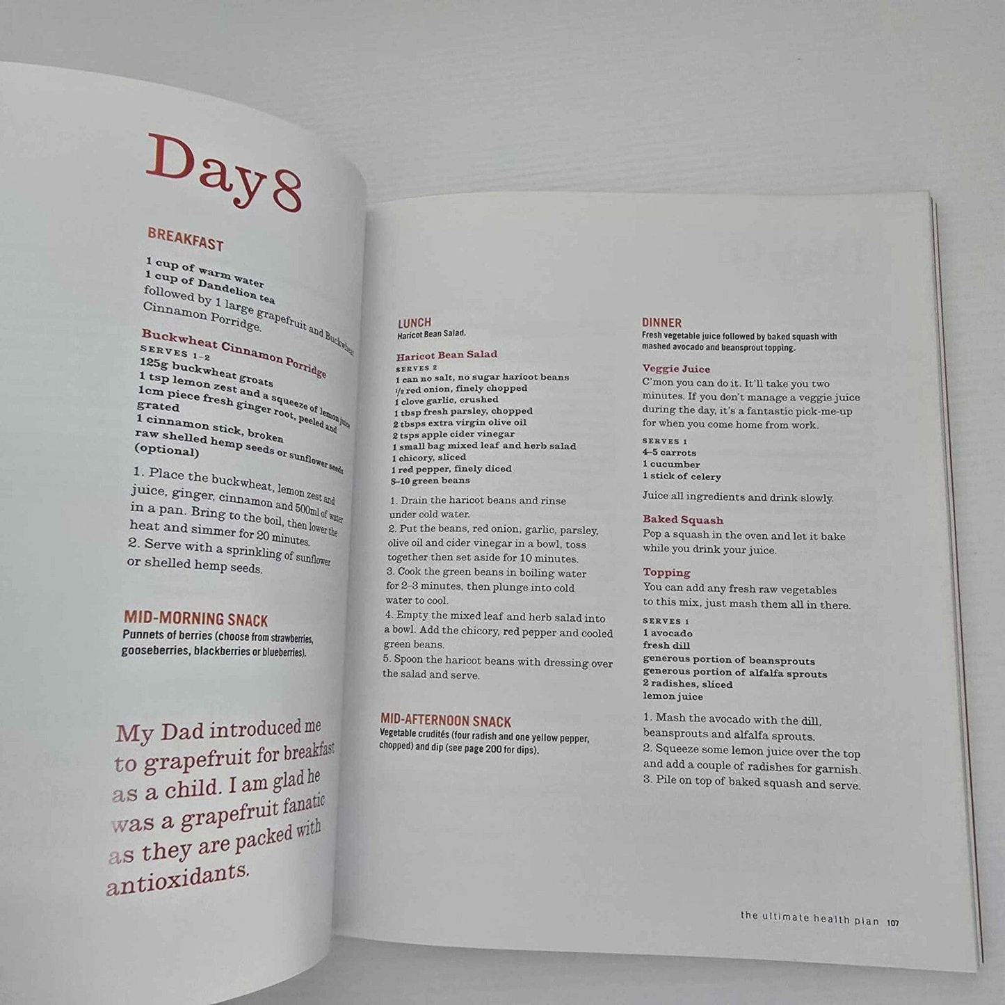 Alona.com.au Dr Gillian McKeith's Ultimate Health Plan Diet Program, Paperback 2006