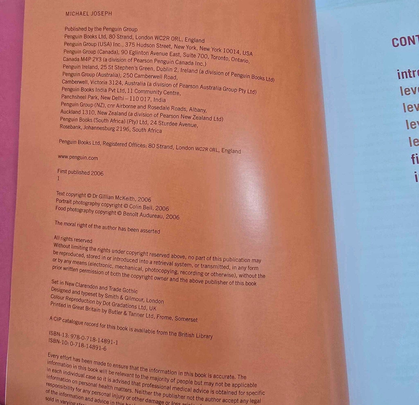 Alona.com.au Dr Gillian McKeith's Ultimate Health Plan Diet Program, Paperback 2006