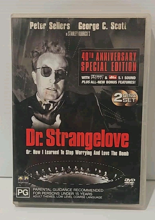 Alona.com.au DR STRANGELOVE 40th Anniversary 2 DVD Stanley Kubrick 1963