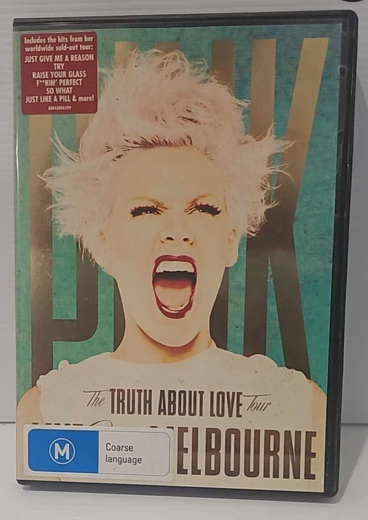 Alona.com.au DVD, PINK The Truth About Love From Melbourne