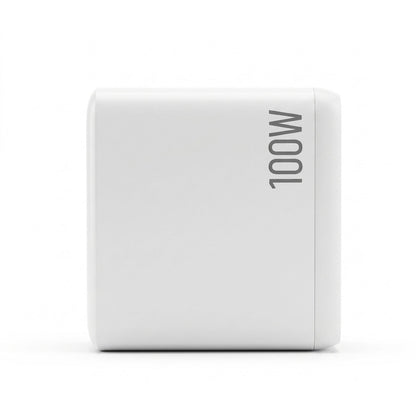 Alona.com.au Electronics > Battery Chargers & Power > Power Banks & Chargers Devanti USB C Charger 100W Fast Charger 4 Port GaN Desktop Station White