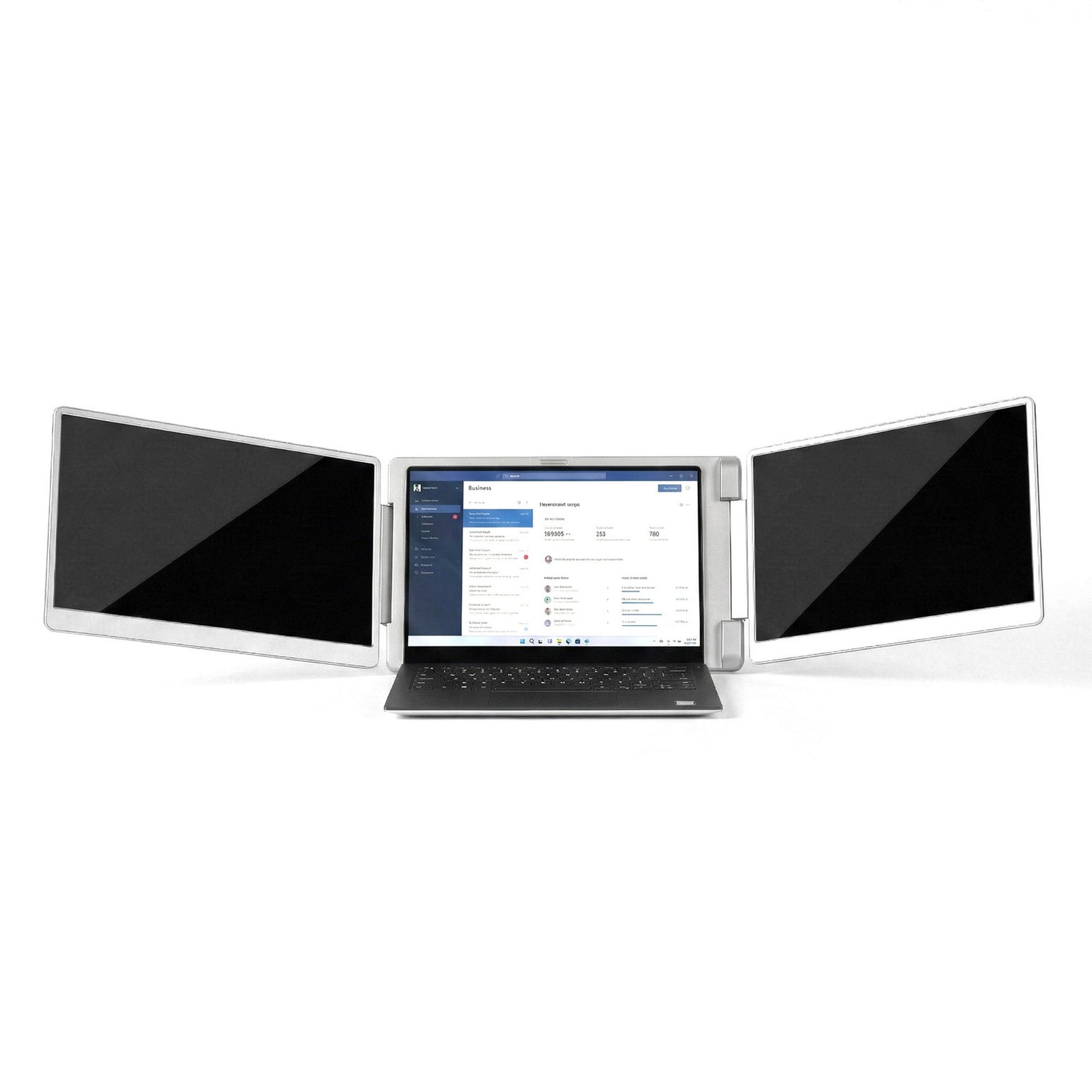 Alona.com.au Electronics > Computer Accessories > Computer Monitors & Accessories Devanti Triple Portable Monitor Laptop Screen Extender 15.6" Dual Display FHD IPS
