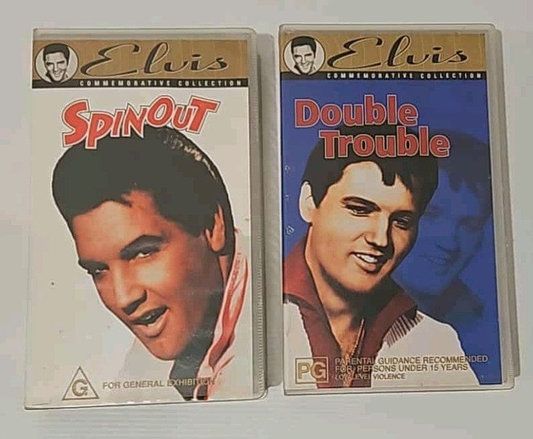 Alona.com.au Elvis Presley, 2x Commemorative Collection VHS