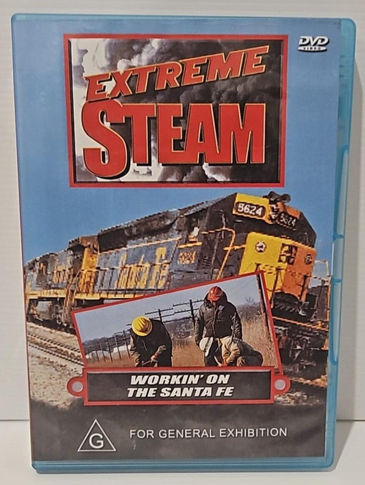 Alona.com.au Extreme Steam Workin' On The Santa Fe (DVD, 2005) Train