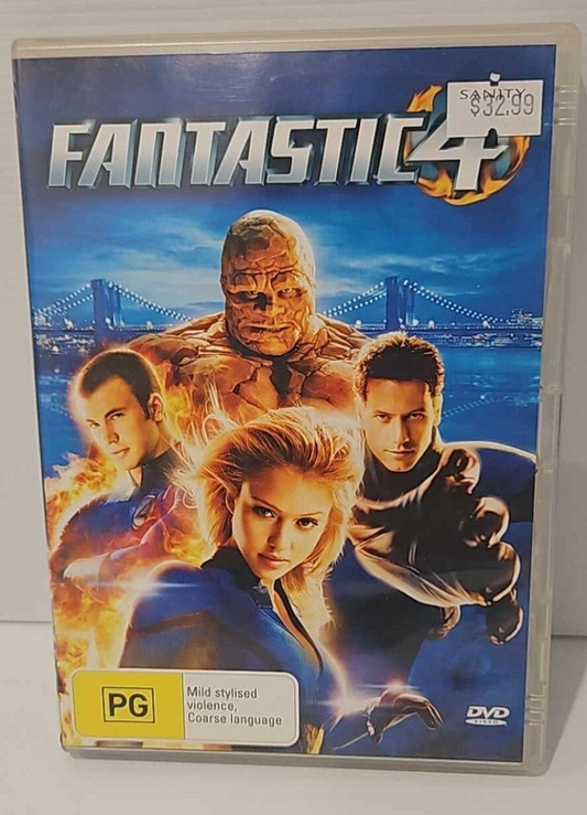 Alona.com.au Fantastic 4 Four (DVD, 2005)