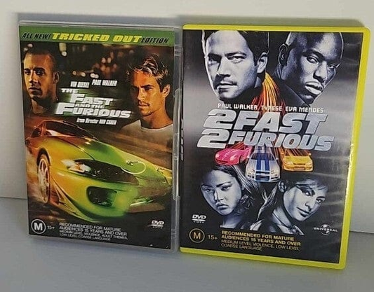 Alona.com.au Fast And The Furious  / 2 Fast 2 Furious  (DVD, 2001)