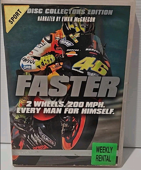 Alona.com.au Faster DVD 2003 Gp Motorsports Bikes