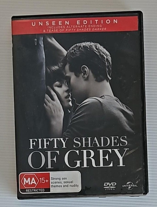 Alona.com.au Fifty Shades Of Grey (DVD, 2015) region 4 NEW Christian grey
